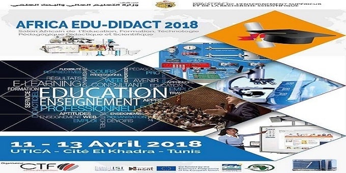 AFRICA EDU-DIDACT 2018 démarrage à Tunis du salon jusqu'au 13 avril