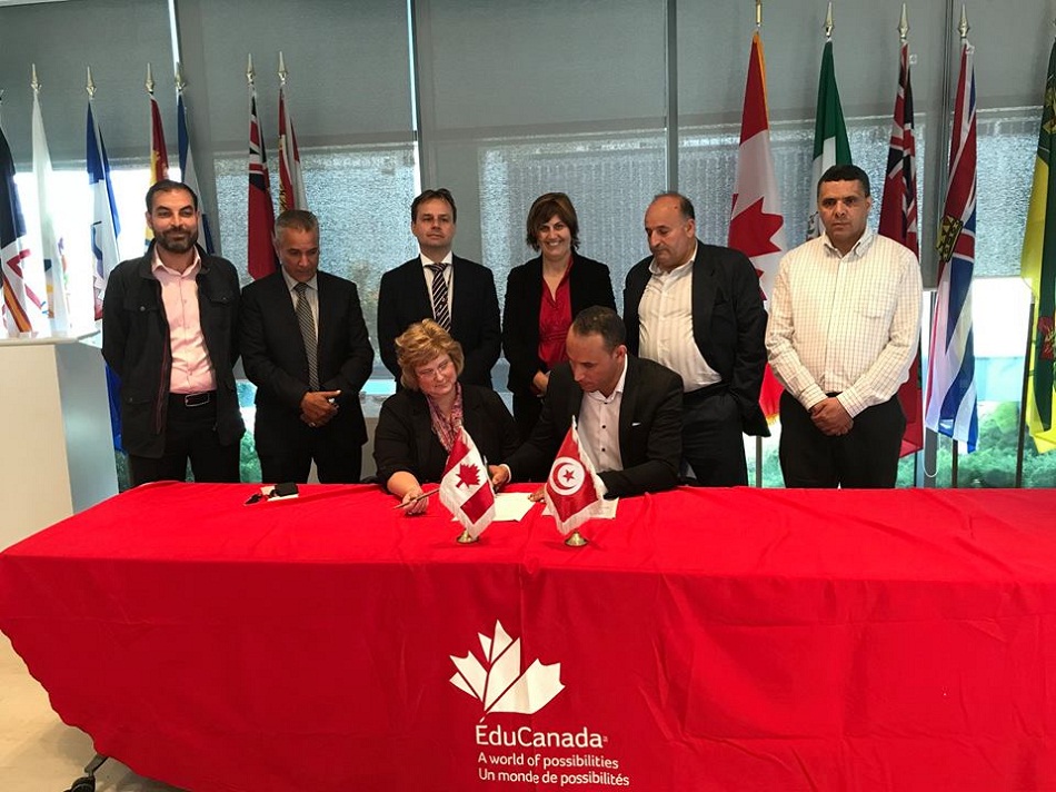 Signature de convention de partenariat entre la COPACA et l'IHE Sousse et l'IPSET