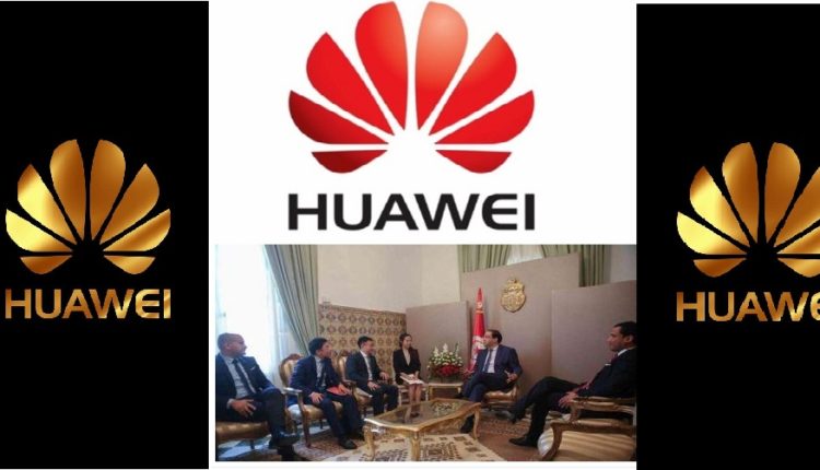 Huawei confie son intérêt pour le pays au chef du gouvernement Youssef Chahed