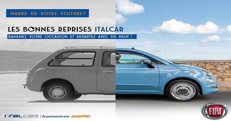 Italcar offre à ses clients un nouveau service tripartite de reprise de leur ancienne voiture