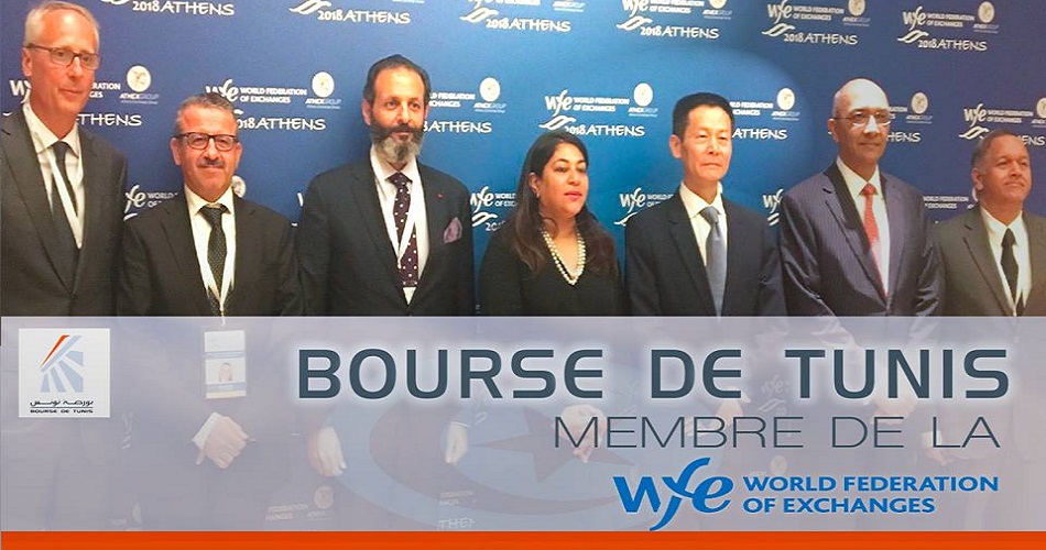 La Bourse de Tunis nouveau membre de la World Federation of Exchanges