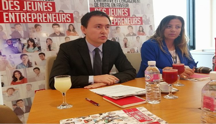 Total_Tunisie Mansur Zhakupov présente La deuxième édition du Challenge Startupper de l’Année par Total en Afrique