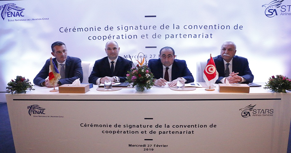 Convention de Partenariat entre l’Ecole Nationale de l’Aviation Civile française et Stars Airlines Services