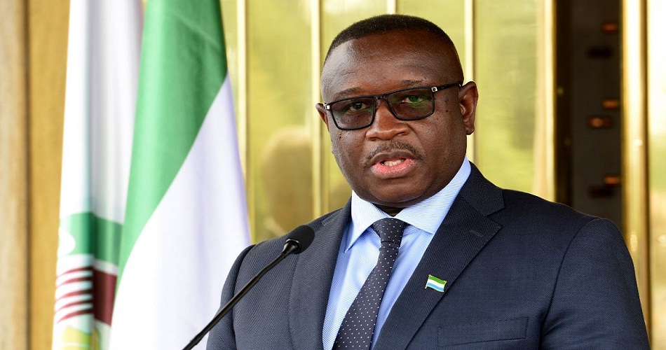 M. Julius Maada Bio, Président de la République de Sierra Leone