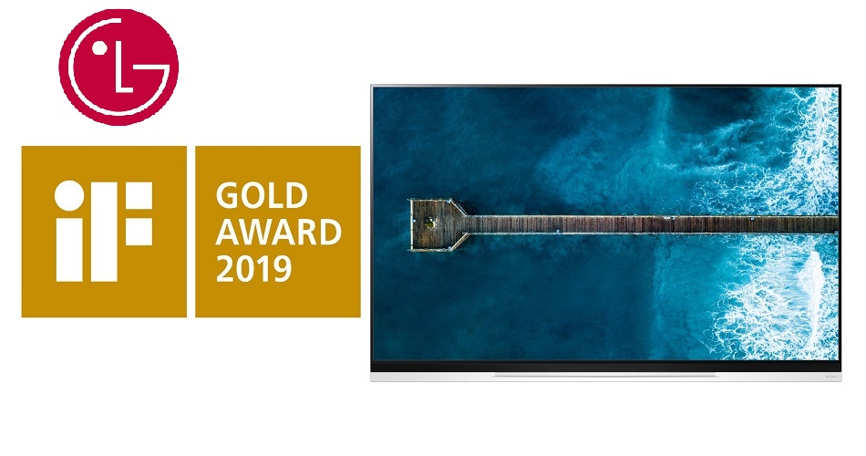 Le téléviseur OLED de LG remporte le prix iF Gold de l'excellence du design