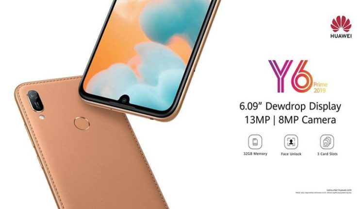 Le HUAWEI Y6 Prime 2019 enfin en Tunisie