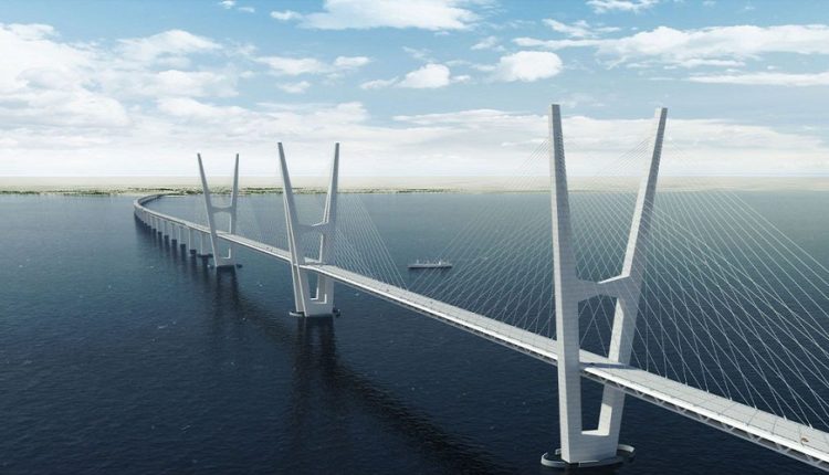 pont reliant El Jorf à Djerba Ajim