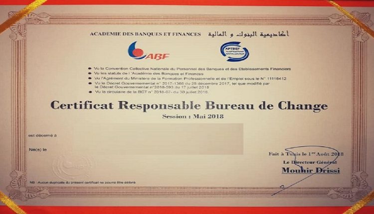 L'ABF Lance la formation du Certificat « Responsable Bureau de Change »