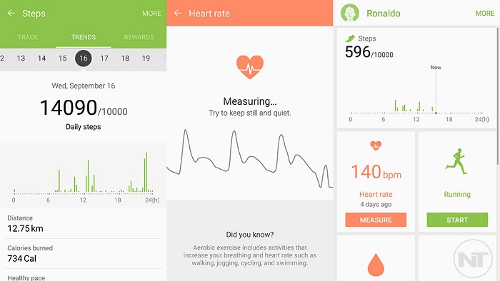 Samsung Health : restez en forme pendant la saison estivale
