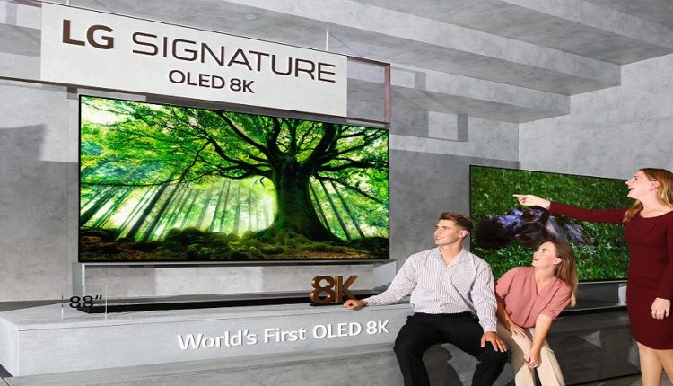 LG annonce le lancement des premiers téléviseurs 8K OLED au monde