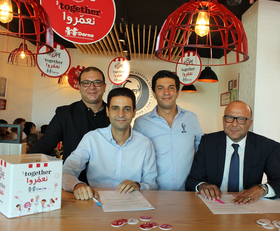 KFC et Darna s’unissent pour les enfants sans soutien familial