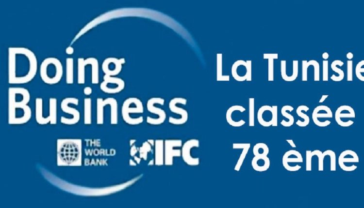 Doing Business 2020 :  La Tunisie gagne deux places et se classe 78ème