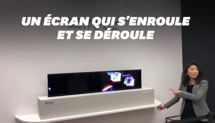 LG : Projet d’un téléviseur dépliable à la manière d’une carte routière 