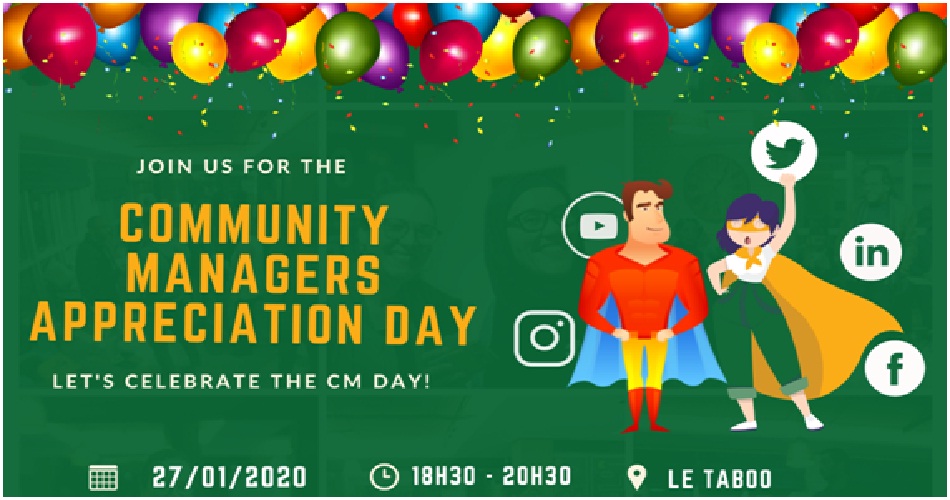 SMC Tunisia organise la 7ème édition du Community Managers Appreciation Day