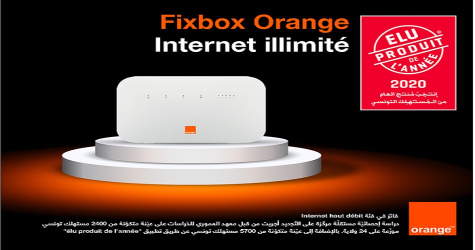 La Fixbox d’Orange, élue produit de l’année par les consommateurs tunisiens