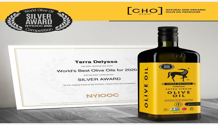 TERRA DELYSSA récompensée par la médaille d'argent lors du ‘WORLD’S BEST OLIVE OILS’ 2020