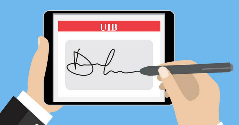 UIB, premier établissement bancaire à disposer de la signature électronique