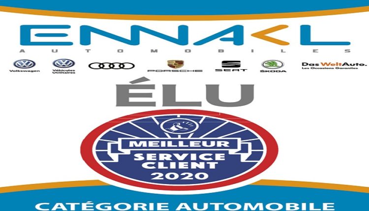 Ennakl Automobiles élu « Meilleur Service Client de l’année 2020 » dans la catégorie automobile
