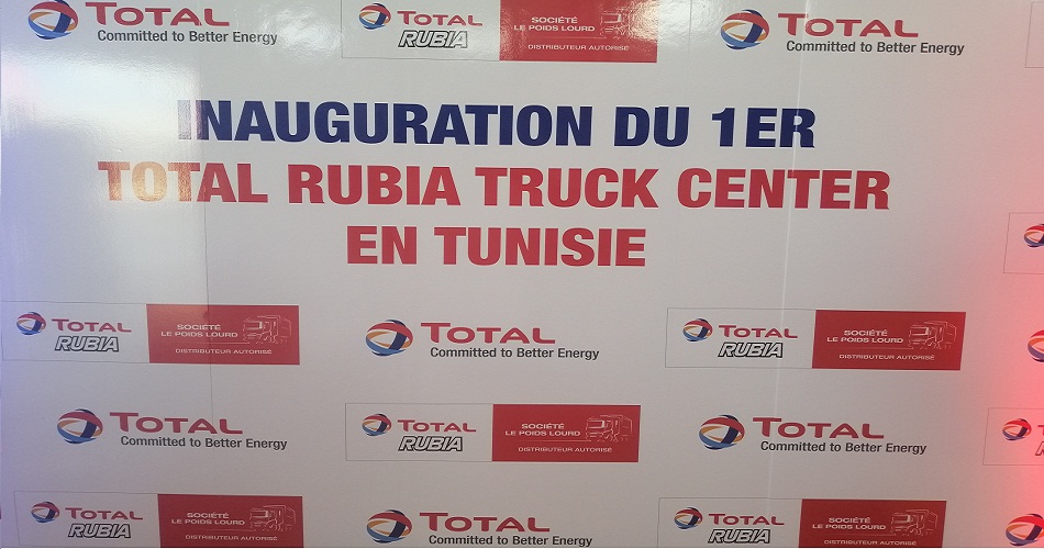 Total Tunisie inaugure le premier centre « TOTAL RUBIA TRUCK CENTER »