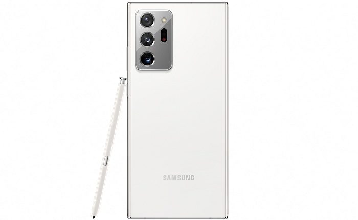 Galaxy Note20 Ultra_Back_Mystic White