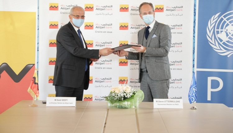 Attijari bank et le PNUD Signature de convention de partenariat