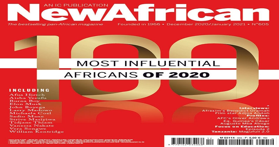 Classement annuel des Top 100 des personnalités africaines