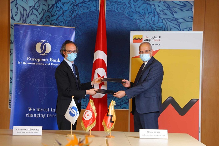 La BERD et Attijaribank signent un accord portant sur un mécanisme de partage des risques d’un montant de 20 millions d’euros