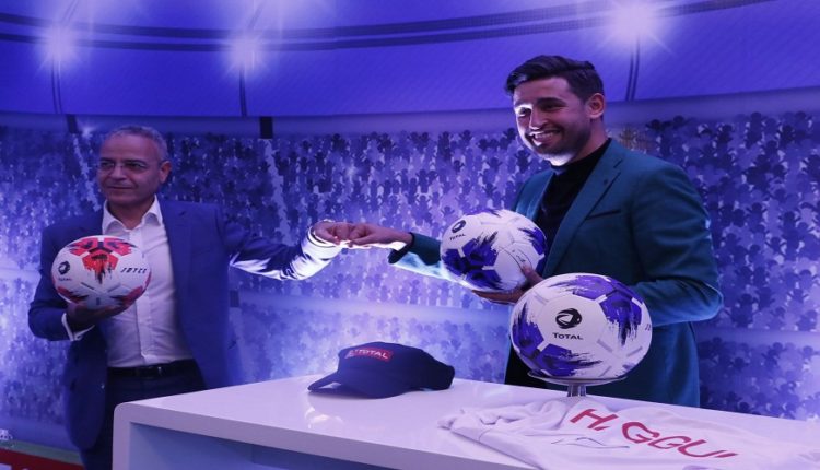 KARIM HAGGUI devient l'ambassadeur foot de TOTAL TUNISIE