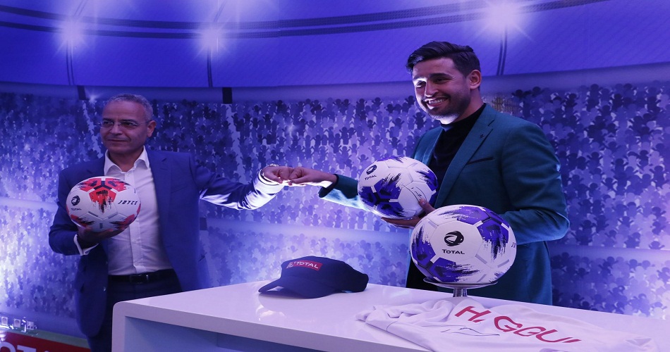 KARIM HAGGUI devient l'ambassadeur foot de TOTAL TUNISIE