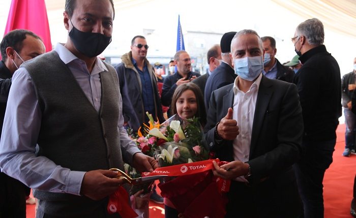 TOTAL TUNISIE inaugure son deuxième TOTAL RUBIA TRUCK CENTER-