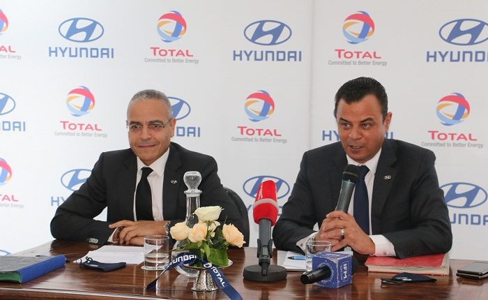 TOTAL TUNISIE et HYUNDAI signent un contrat de partenariat-1