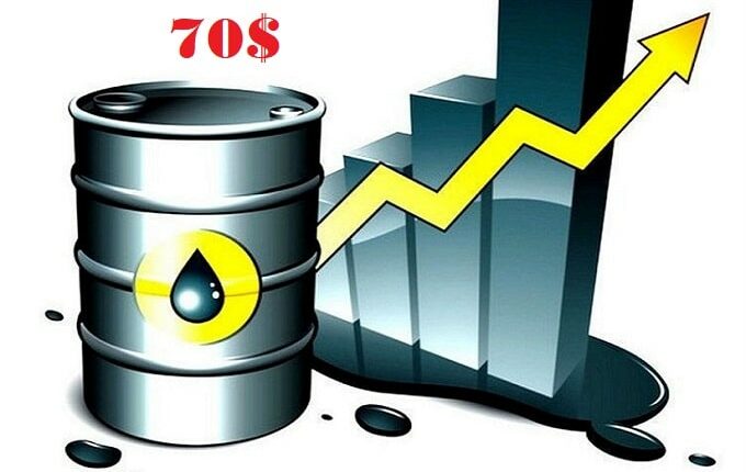 Le baril de Brent franchit à nouveau la barre des 70 dollars