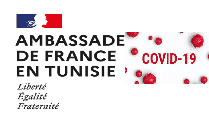 PANDÉMIE DE COVID-19 opération de solidarité de la FRANCE avec la TUNISIE
