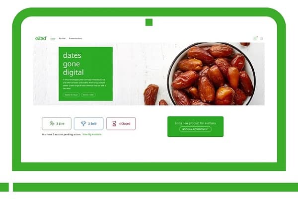 Agthia lance eZad, la première plateforme d'enchères en ligne de ce type pour les dattes