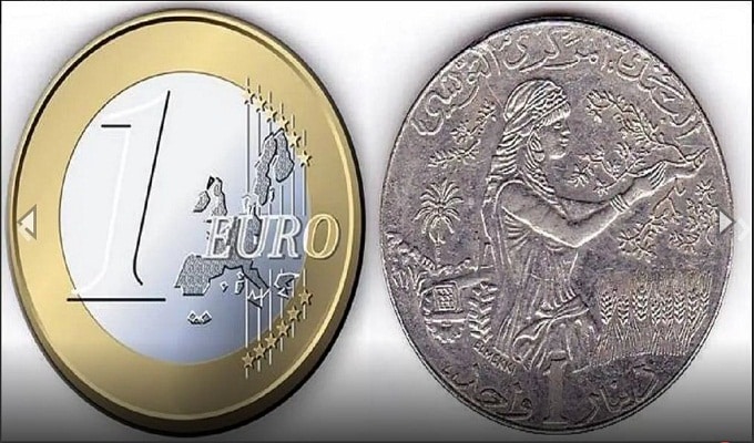 Le Dinar tunisien s’apprécie face à l’Euro