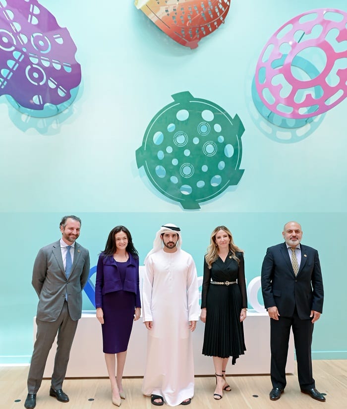 Hamdan bin Mohammed inaugure le nouveau siège régional de Meta à Dubaï Internet City