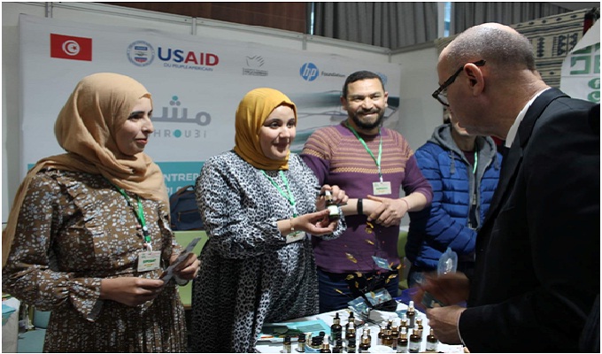 Mashrou3i soutient l’agriculture biologique tunisienne durant la foire Bio Expo à l’UTICA