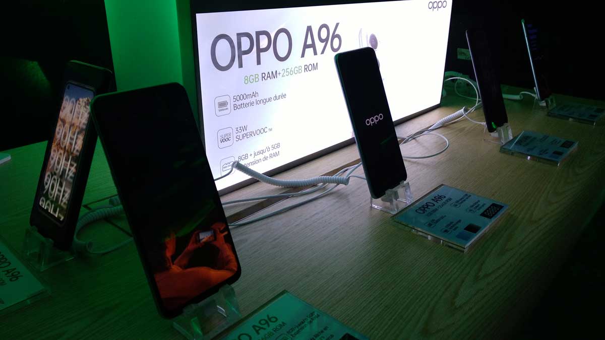 OPPO A96 : Get more avec le nouveau Smartphone pratique qui dure 