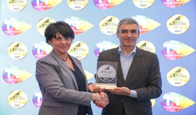 Tunisie Télécom reçoit le trophée nPerf 2021 Pour la 3ème fois consécutive