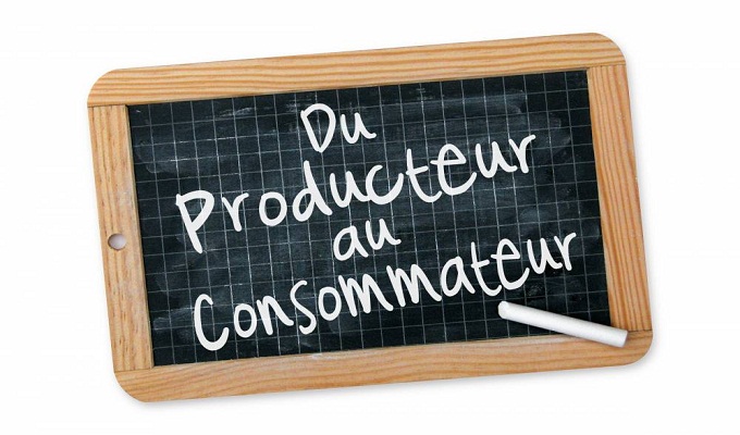 points de vente du producteur au consommateur