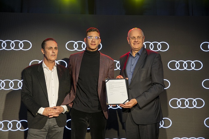 Audi Tunisie : Commercialisation de l’A3 et partenariat avec le Champion Olympique Ahmed Ayoub Hafnaoui