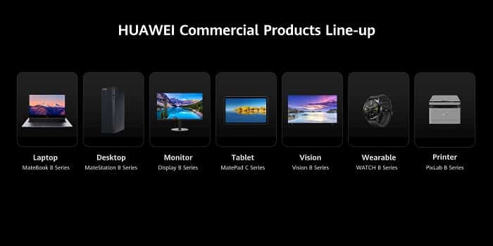 Huawei Consumer BG se lance sur le marché des entreprises avec une nouvelle gamme de produits de bureau