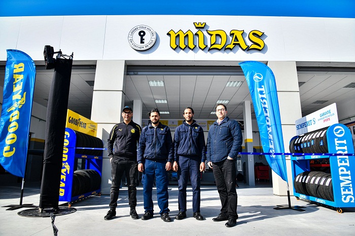 OLA Energy : rénovation totale de la station-service Mnihla avec un centre d’entretien automobile MIDAS