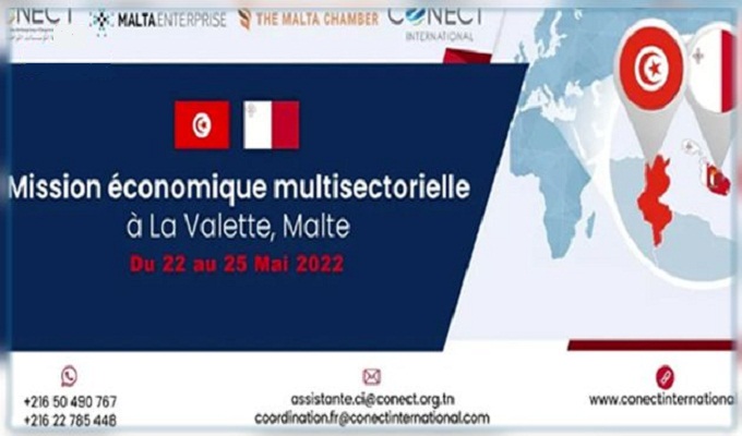 Mission économique à Malte : les entreprises tunisiennes cherchent à diversifier leurs investissements et à élargir leurs horizons