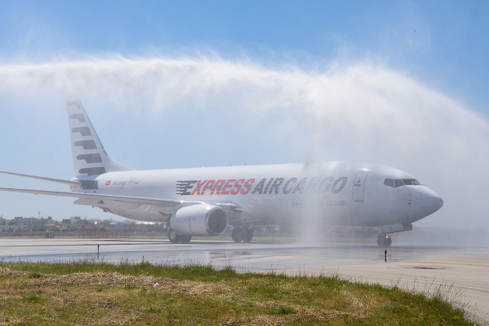 EXPRESS AIR CARGO renforce sa flotte par un nouveau Boeing B737-800, le premier du genre en Tunisie 