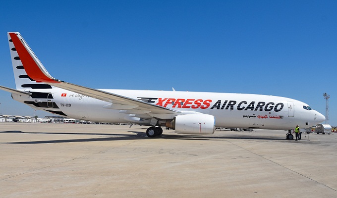 EXPRESS AIR CARGO renforce sa flotte par un nouveau Boeing B737-800, le premier du genre en Tunisie 