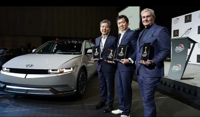 Hyundai Ioniq 5 : élue voiture mondiale de l'année