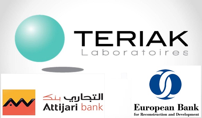 BERD-Attijaribank : Un prêt de 5 millions de dinars accordé aux Laboratoires Teriak