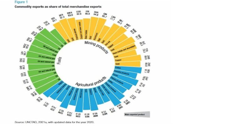 45 des 54 pays africains sont encore très dépendants des exportations des matières premières (CNUCED)