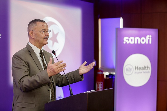 Le ministre de la Santé inaugure de capacités de production réalisées par Sanofi Tunisie sur son site industriel de Megrine. 